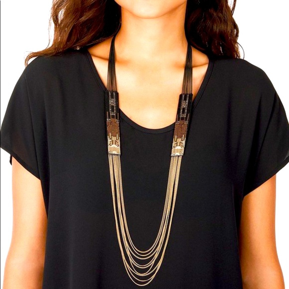 Stella & Dot Jasper Ombré Necklace